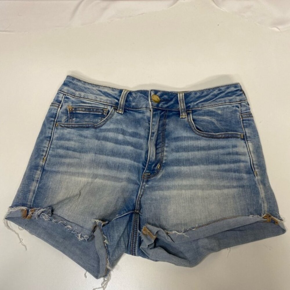 American Eagle Hi-Rise shortie super stretch shorts